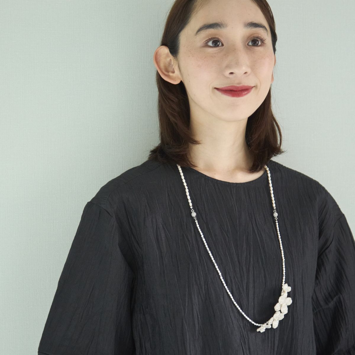 laneii/アジサイレイヤード・ネックレス